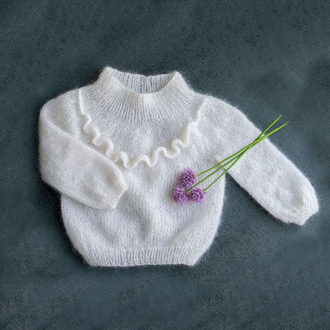 Ruffled Sweater by Uldklumper
